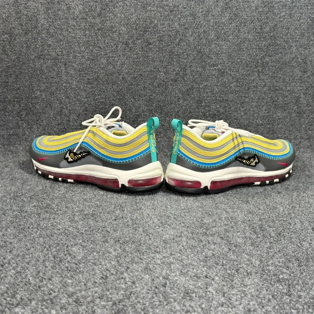 Nike Air Max 97 Shoes Men 11 Air Sprung Iron Grey Athletic Retro Running Sneaker